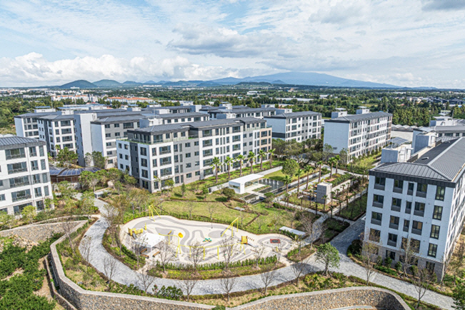 한화포레나 제주에듀시티 단지 전경