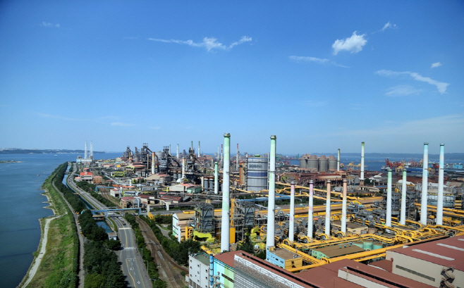 포스코 포항제철소 전경(출처 포스코)