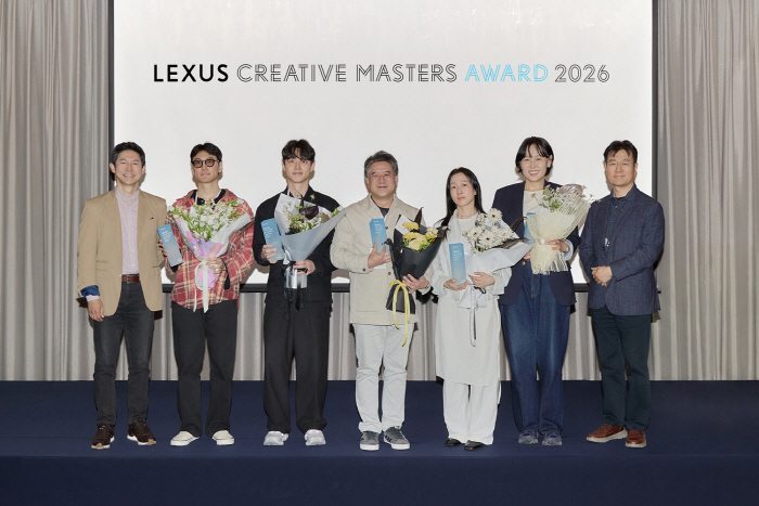[사진자료 1] ‘렉서스 크리에이티브 마스터즈 어워드 2026 수상자 단체 사진