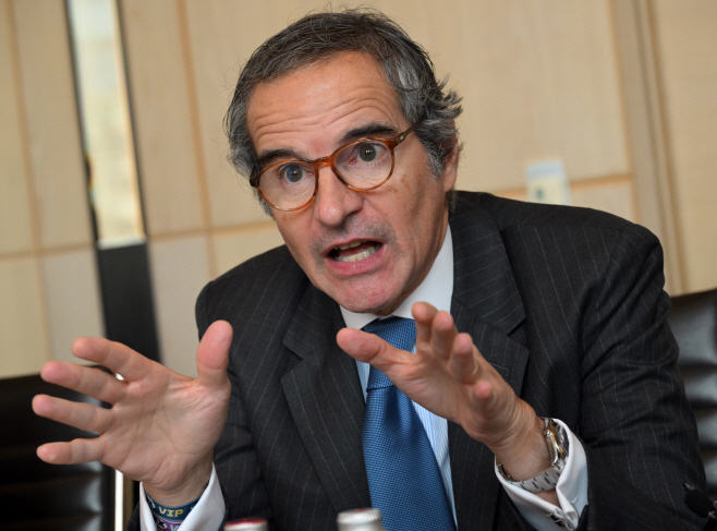 라파엘 그로시 국제원자력기구(IAEA) 사무총장 기자간담회