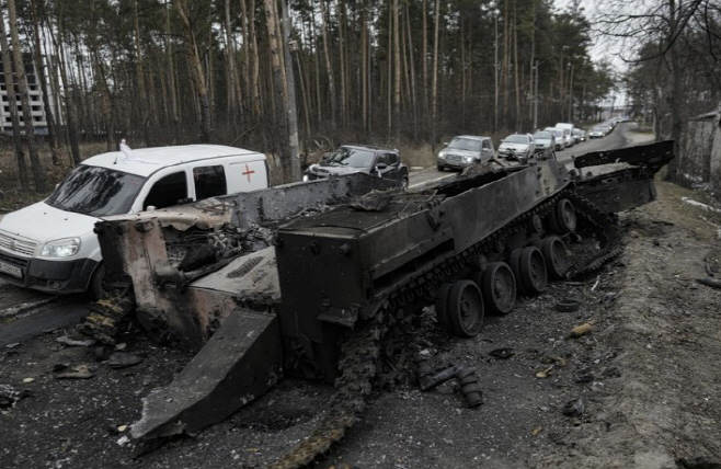 0416 파괴된 러시아 전차 TB2