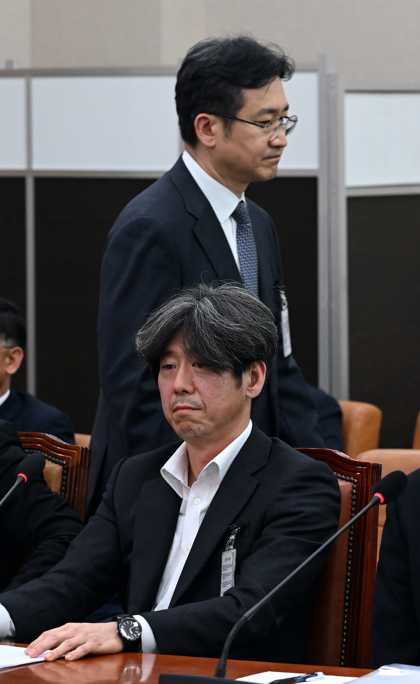 [포토] 청문회에서 만난 남욱·정일권