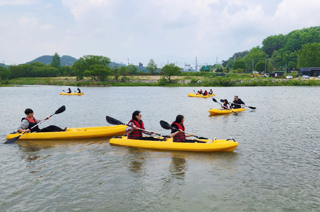 섬진강 수상레저기구 무료 체험교실 운영