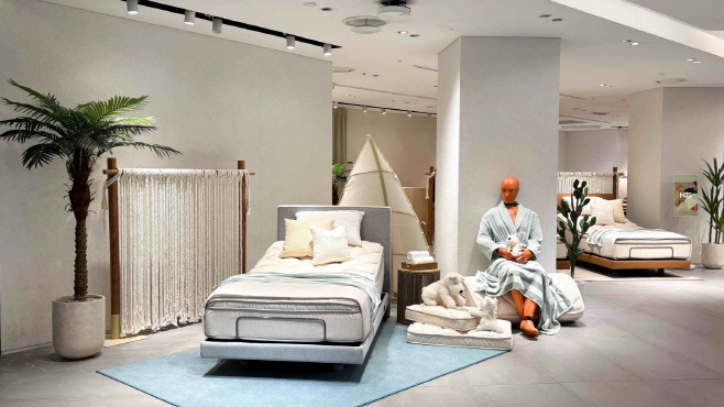 [사진자료] 프리미엄 비건 매트리스 N32, 롯데백화점 잠실점 팝업스토어 오픈_260417