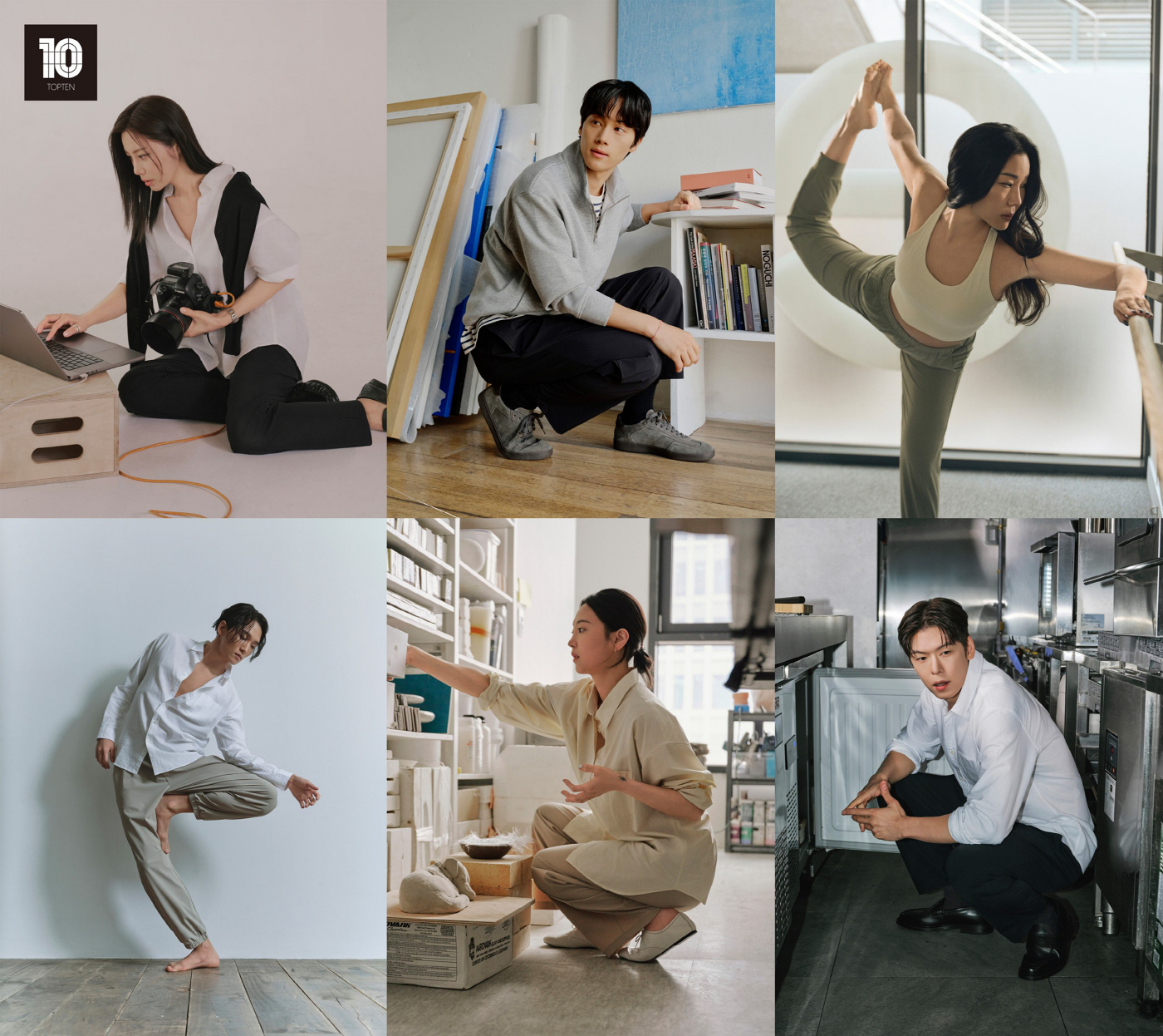 [사진] 신성통상 탑텐 수퍼스트레치 ‘무브인컴포트’ 캠페인 화보 이미지 (1)