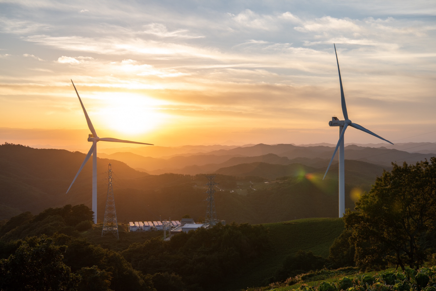 [사진] GS풍력발전단지 전경