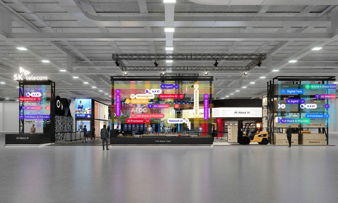 사진1.SKT, 월드IT쇼에서 풀스택AI 선보인다