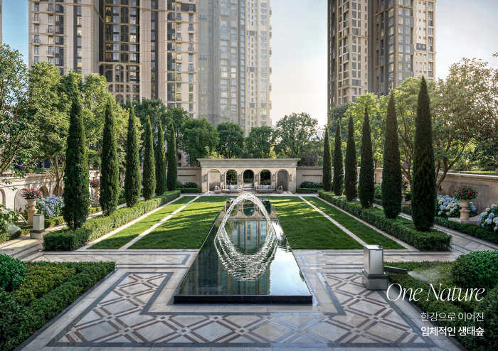 [사진] 압구정3구역에 제시한 생태숲(ONE Nature)