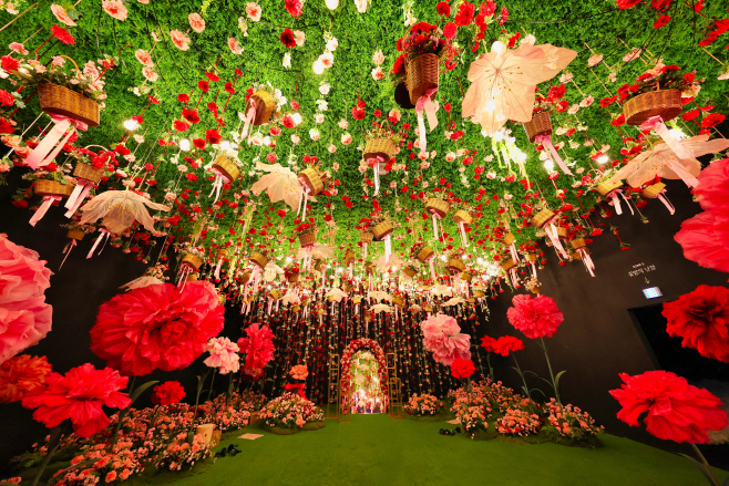 태안국제원예치유박람회 준비현장