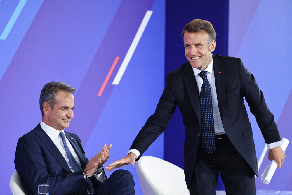 GREECE-FRANCE-DEFENCE-DIPLOMACY <YONHAP NO-5322> (AFP)