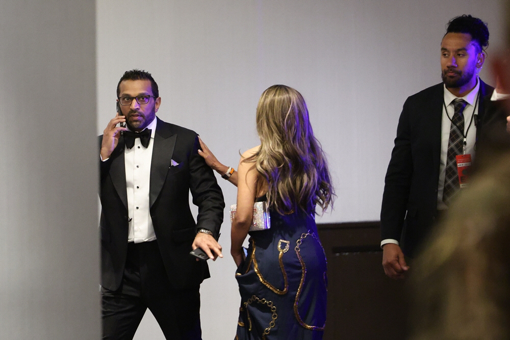 Trump White House Correspondents Dinner <YONHAP NO-4280> (AP)