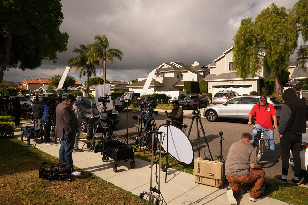 Trump Correspondents <YONHAP NO-1078> (AP)