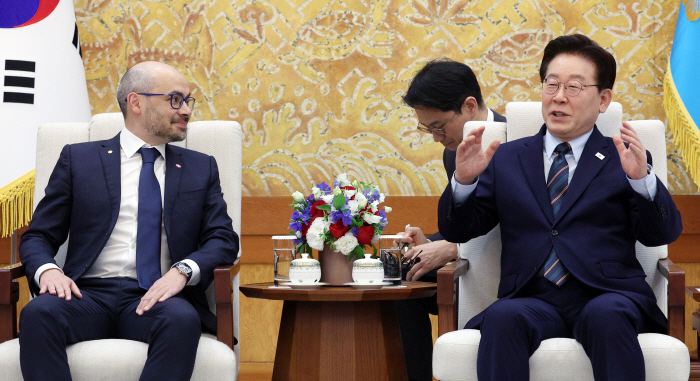 이재명 대통령, 구글 딥마인드 CEO 접견