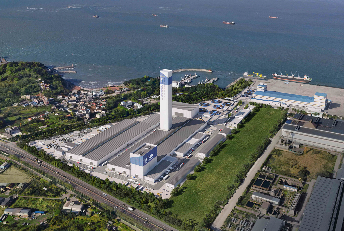 사진) 당진 해저케이블 1, 2공장 전경 (조감도)