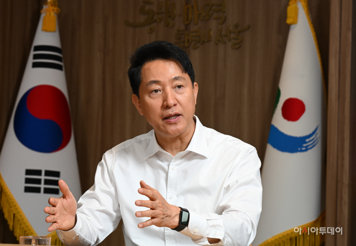 오세훈 서울시장 인터뷰1