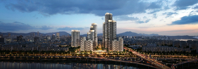 압구정4구역 투시도