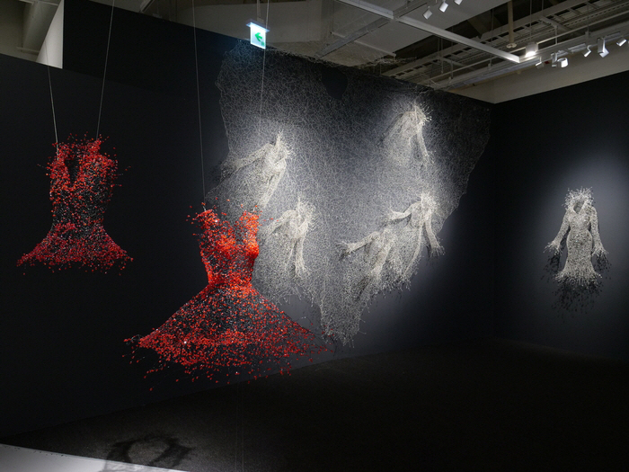 금기숙 전시 전경