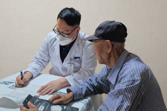 석면건강영향조사 모습ff