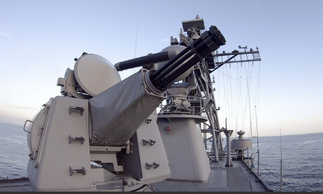 0508 근접방어무기체계(CIWS) 30mm 골키퍼(Goalkeeper)
