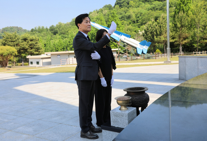 안병구 시장 후보 등록 -충혼탑 참배