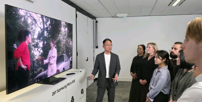 삼성전자, 2026 호주 테크 세미나 열고 차세대 디스플레이 기술 선보여(1)