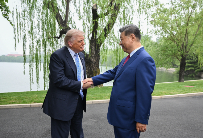 CHINA-BEIJING-XI JINPING-U.S.-TRUMP-PRIVATE MEETING (CN)