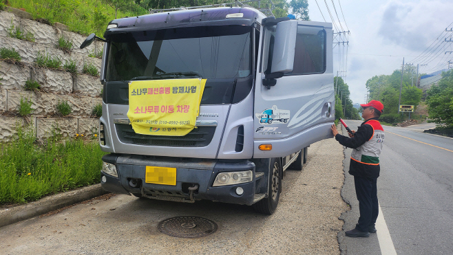 0517 안동시 소나무재선충병 인위적 확산 방지 총력 (1)