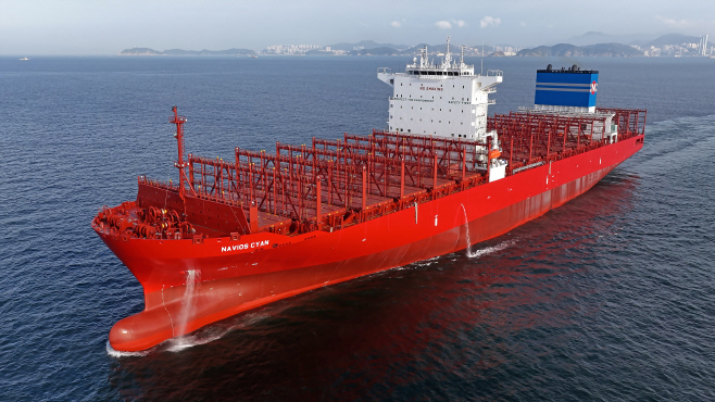 (사진) 7900TEU 친환경 컨테이너선
