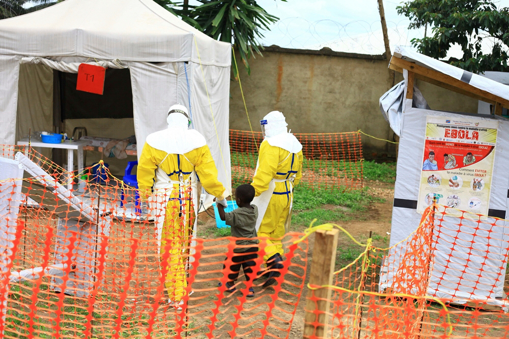 Congo Ebola <YONHAP NO-5624> (AP Photo/Al)