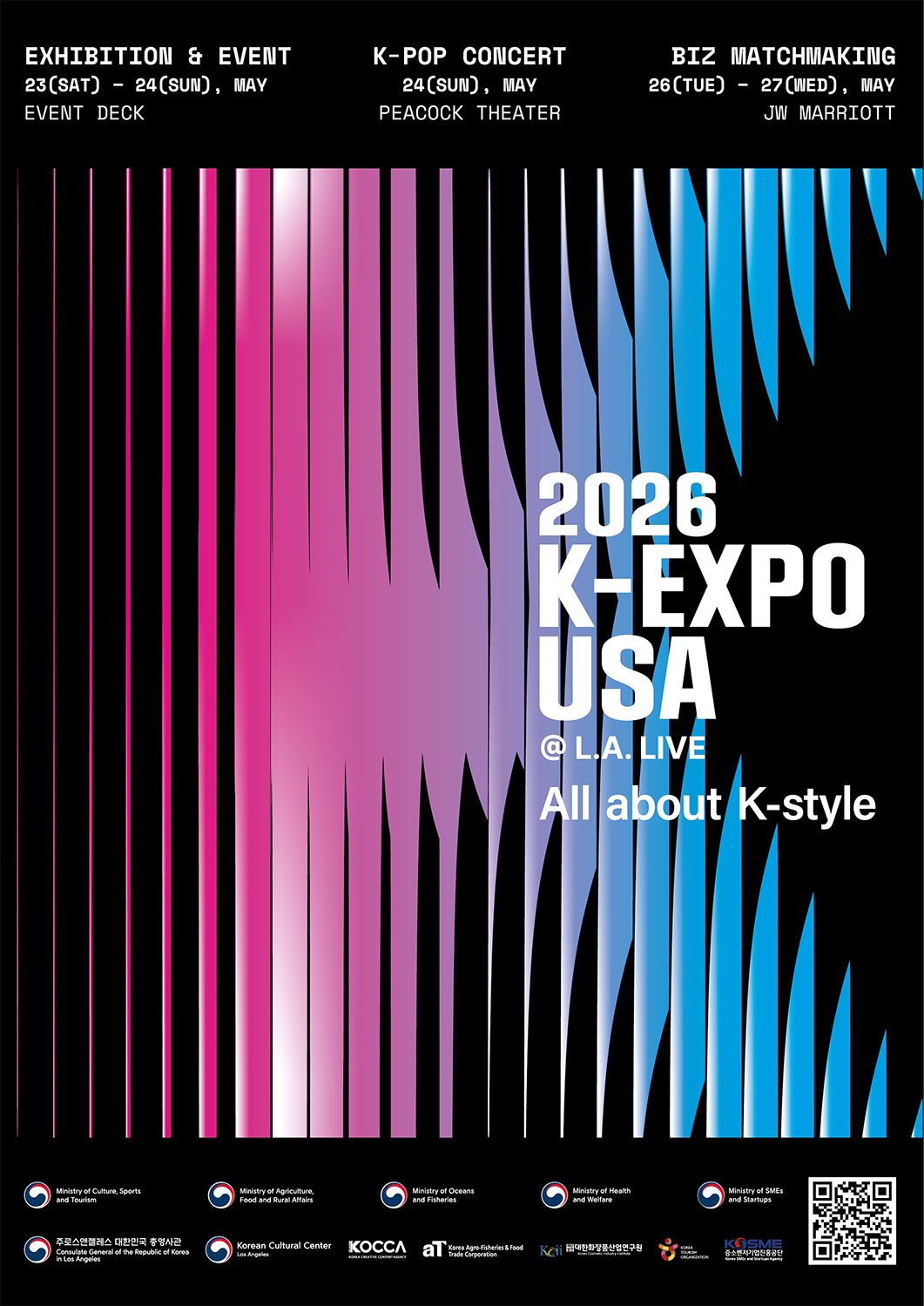 [보도사진] 국내 푸드·뷰티 기업 LA에 집결…’2026 K-EXPO USA’, 한강라면·아이돌 메이크업 등 주목(1) (1)