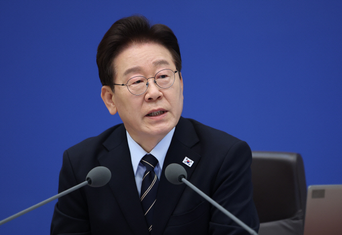 발언하는 이재명 대통령