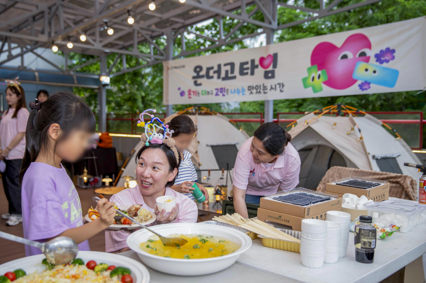 [사진] ‘온더고타임’ 행사가 진행된 서울 종로구 선덕원 야외 테라스.
