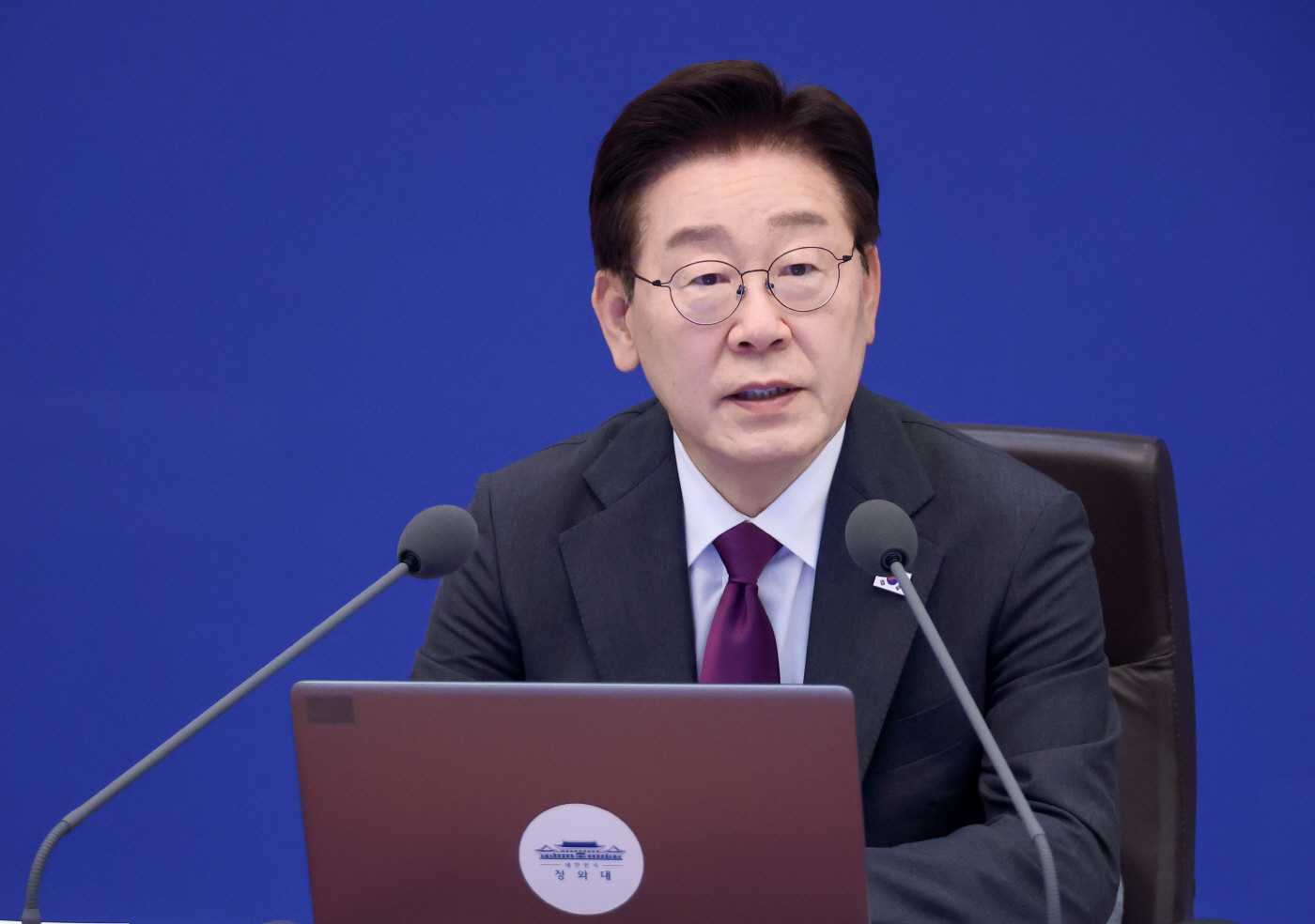 이재명 대통령, 수석보좌관회의 발언<YONHAP NO-5423>
