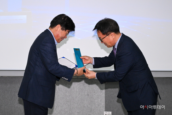 120다산콜재단 KSQI 우수콜센터 선정 인증식