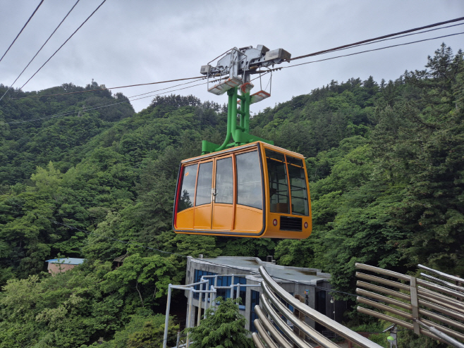 울릉군 독도전망대케이블카 안전검사 및 재운행 3