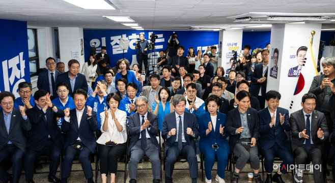 정원오 캠프 출구조사 발표-1
