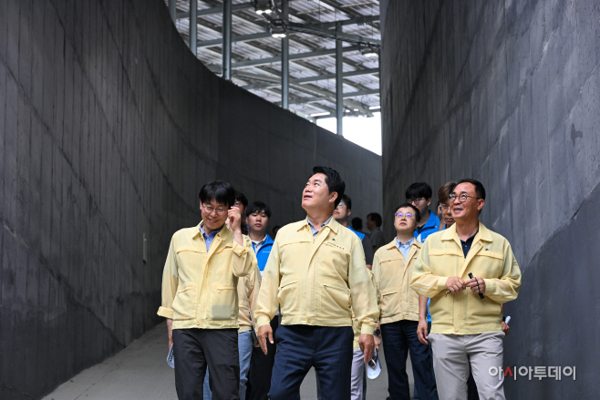 박준희 관악구청장, 풍수해 대비 시설점검3