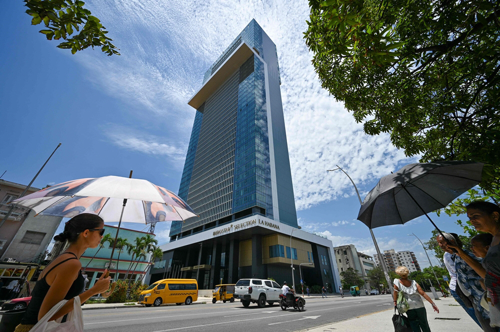 CUBA-US-SANCTIONS-TOURISM <YONHAP NO-1801> (AFP)