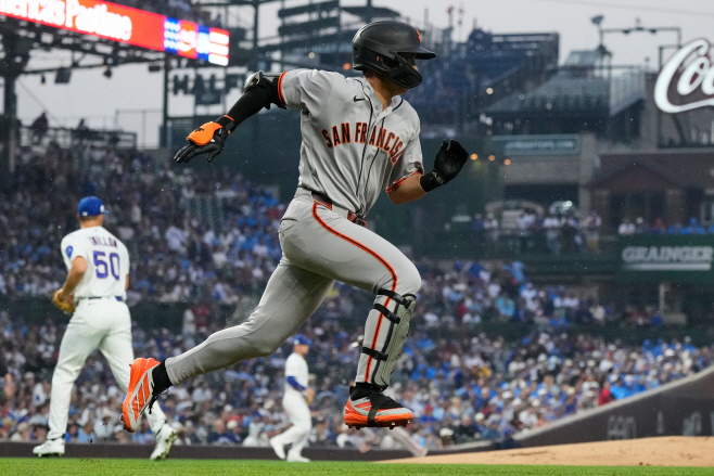 Giants Cubs Baseball