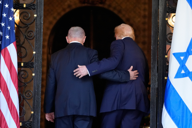 Trump Netanyahu Divisions