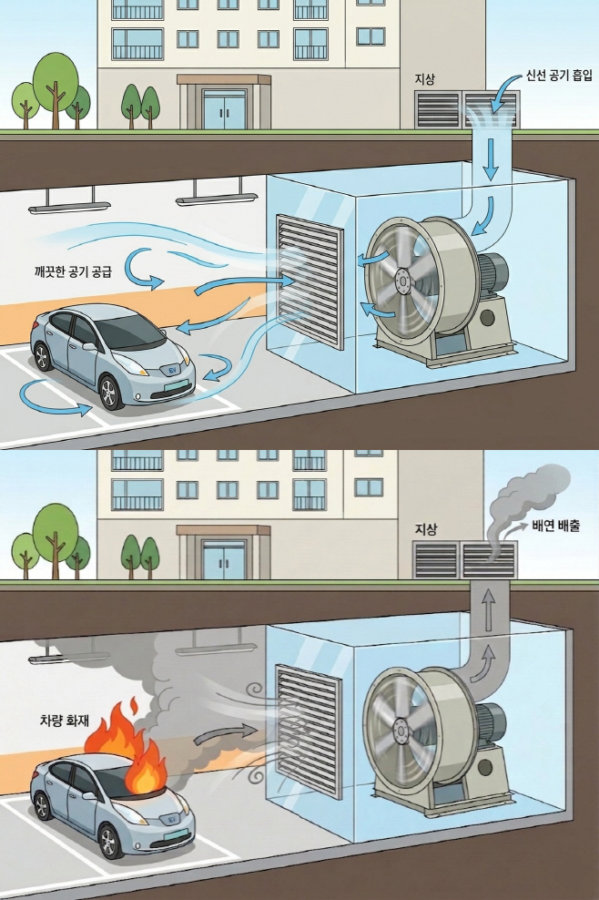 삼성물산 건설부문 리버서블 내열팬