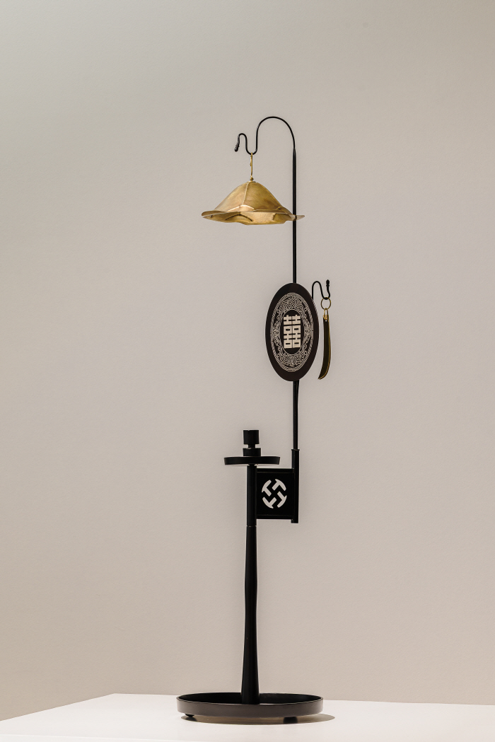 붙임 1(10) 철제은입사촛대