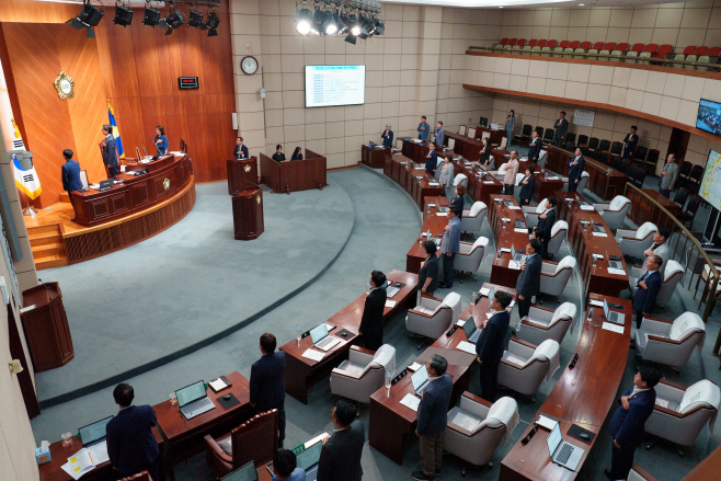 283회 정례회 본회의장