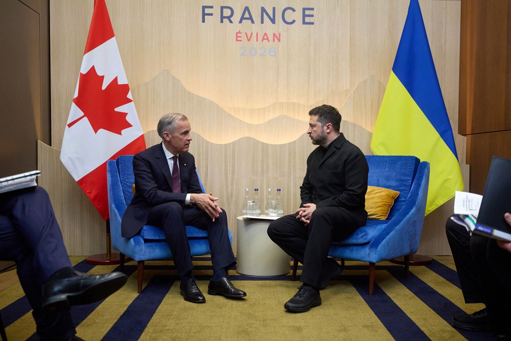 FRANCE-G7-UKRAINE-CANADA-DIPLOMACY-POL... <YONHAP NO-7756> (AFP)