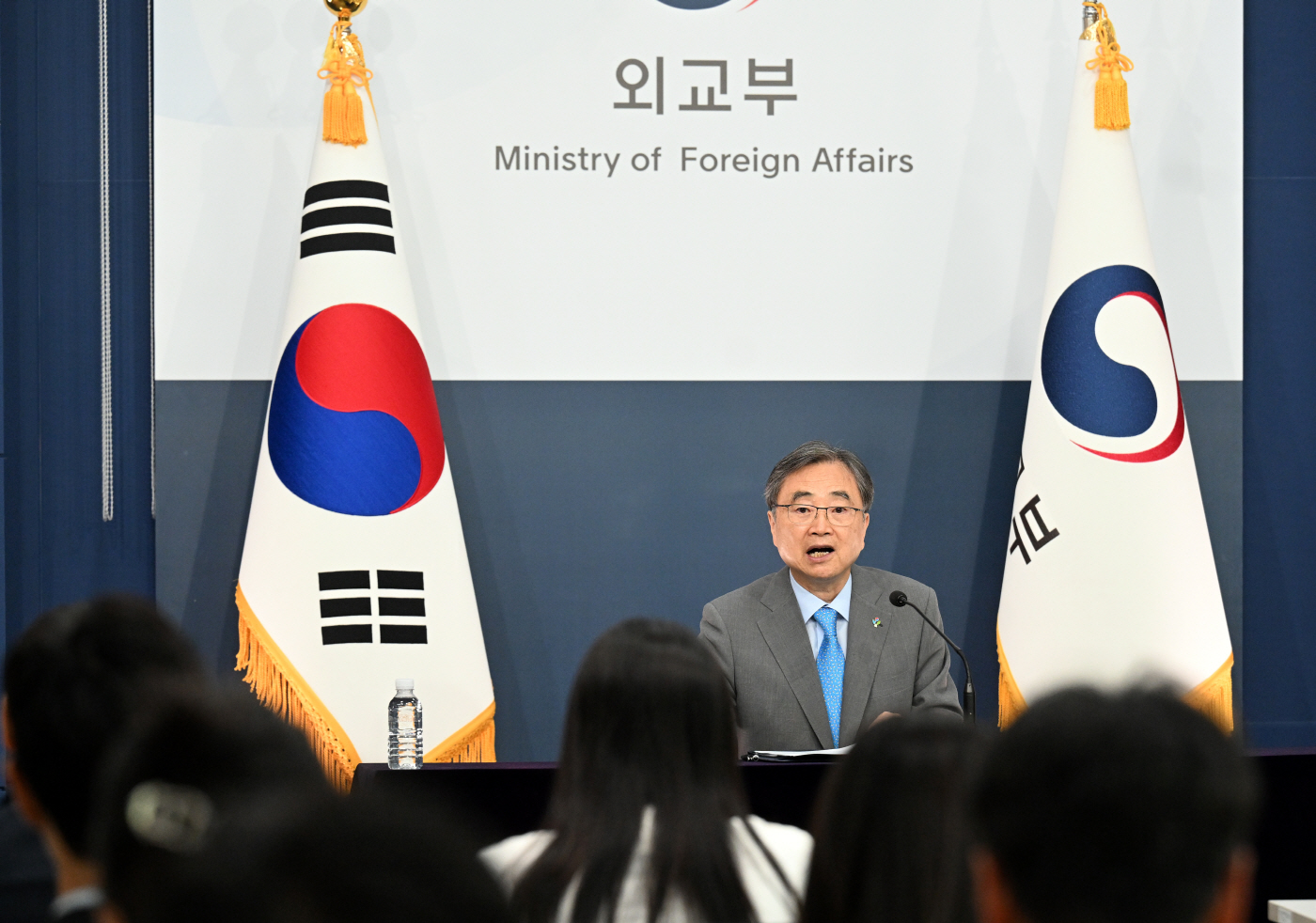 조현 장관 기자간담회