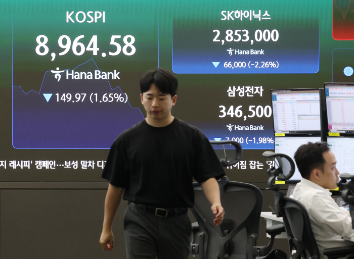 '오전 증시는'<YONHAP NO-3483>