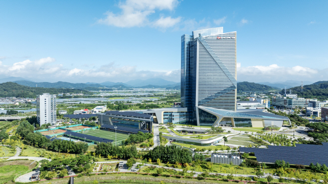 한국전력기술김천 본사 전경 (한국전력기술)