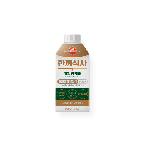 [사진] 서울우유협동조합 '한끼식사 데일리케어 구수한맛(190mL)'