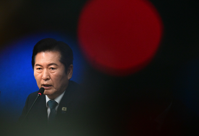 [포토] 정청래 '당 대표직 전격 사퇴'