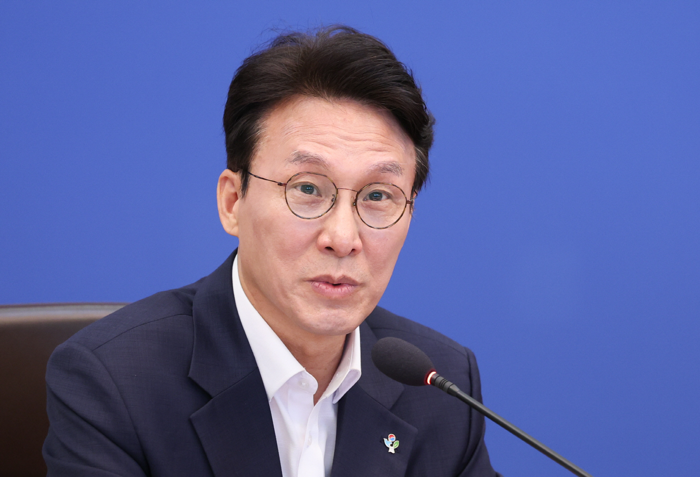 발언하는 김민석 국무총리<YONHAP NO-5705>